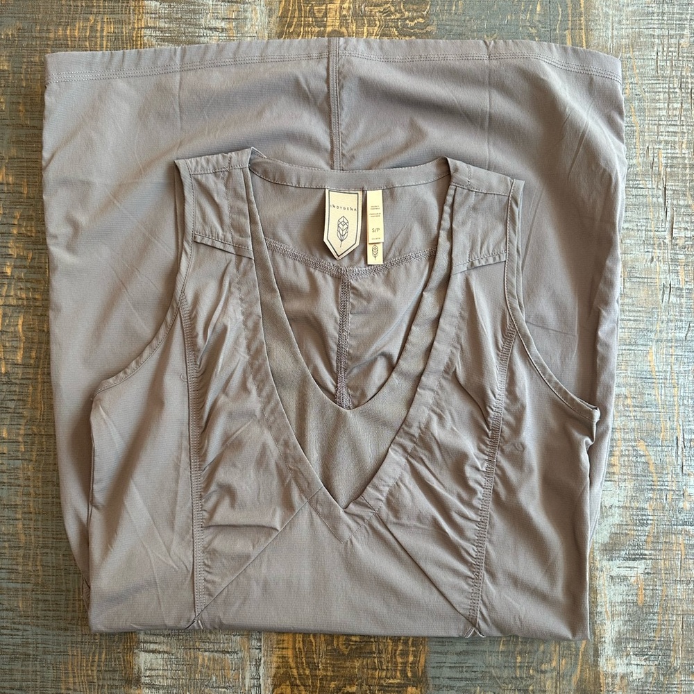 Indygena Liike Dress Size Small color grayish/taupe - Picture 8 of 10